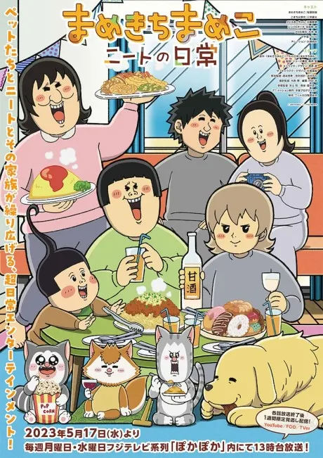 まめきちまめこニートの日常